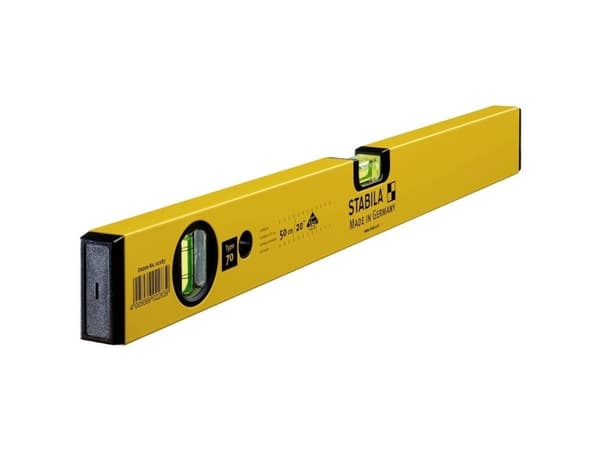 Stabila Type 70, 50 cm 2283 Vaterpas-letmetal 50 cm 0.5 mm/m
