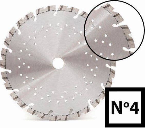 Abbraboro Universal diamantskive 350 x 25,4/10 N4, megarask (AB35000004)