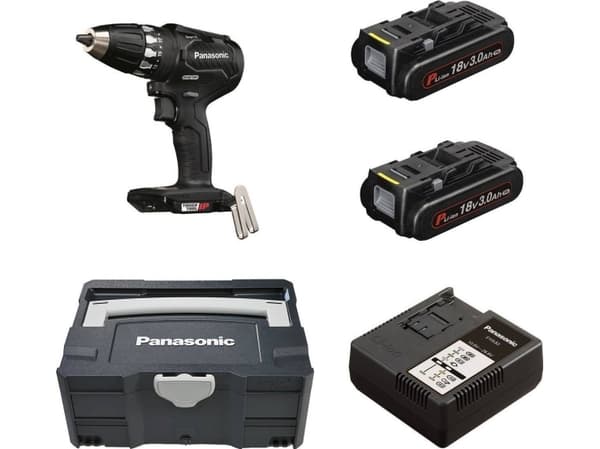 Wiertarko-wkrętarka Panasonic EY74A3PN2G 18 V 2 x batteri 3 Ah