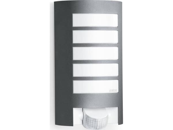Vägglampa Steinel 60W armatur Steinel L 12 med sensor antracit