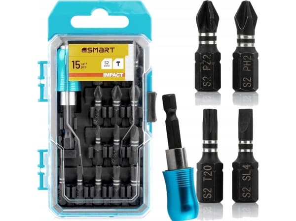 slagbitssats ph/pz/tx+adapter /15cz/
