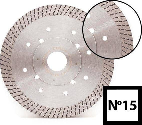 Abraboro diamantrondell 230 x 25,4/22/10 N15 Turbo (AB23000015)
