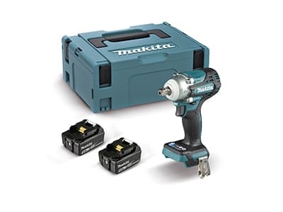 MAKITA SLAGSNØKKEL 18V 1/2"330Nm 2x5,0Ah KOFFERT MAKPAC DTW301RTJ