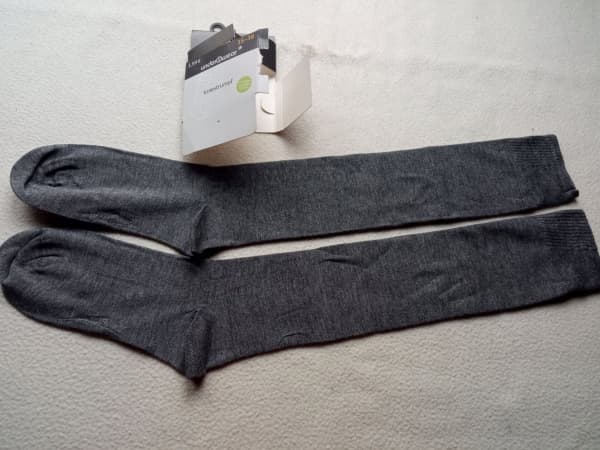 JJW DEOMED BAMBOO PITKÄT sukat harmaa 35-38 *)