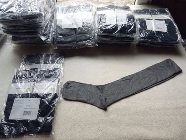 JJW DEOMED BAMBOO PITKÄT sukat harmaa 35-38 *)