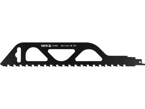 Yato YT-33951, Tigersågblad, Keramiska, Betong, Karbid, Svart, 30 cm, 1 styck