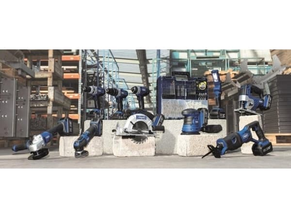 Scheppach slipemaskin Scheppach tilfeldig orbital sliper COS125-20Pro-S (uten batteri) - SOLO