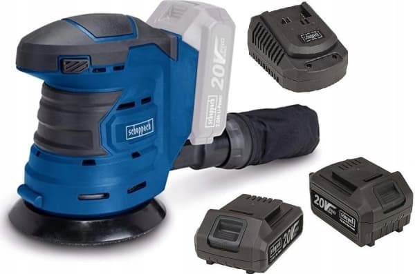 Scheppach slipemaskin Scheppach tilfeldig orbital sliper COS125-20Pro-S (uten batteri) - SOLO