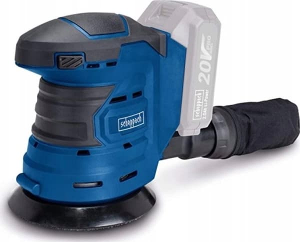 Scheppach slipemaskin Scheppach tilfeldig orbital sliper COS125-20Pro-S (uten batteri) - SOLO