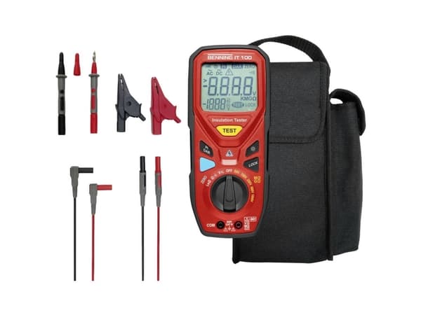 Benning IT 100 Eristysmittari 50 V, 100 V, 250 V, 500 V, 1000 V 20 GΩ