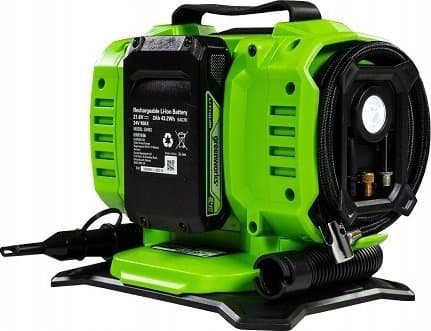 Greenworks 24V minikompressor för bilar Greenworks G24IN - SOLO