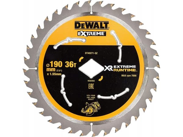 Dewalt sågblad för dcs577 190x36t ctb