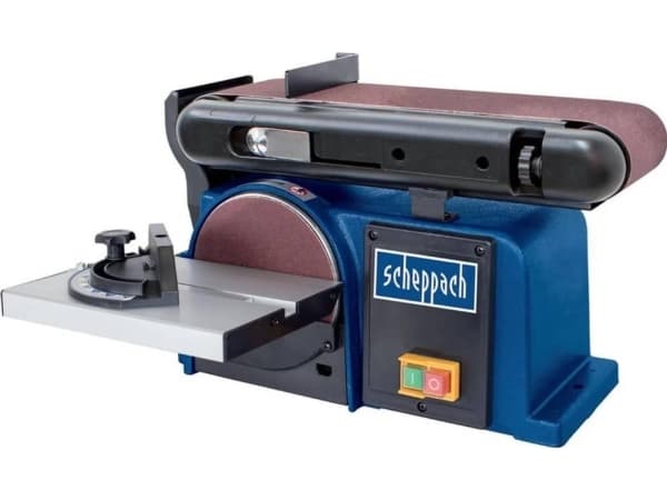 Sander BTS900 3x slipebånd og slipeskiver, Scheppach