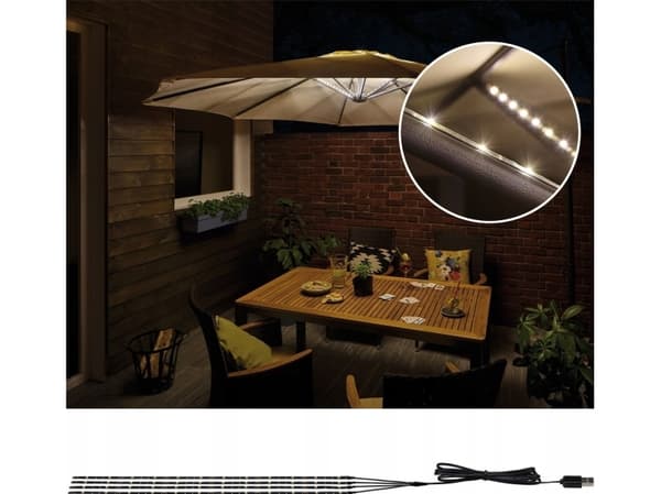 Paulmann 942.08, Musta, Muovi, Puutarha, Patio, III, LED, 0,45 W