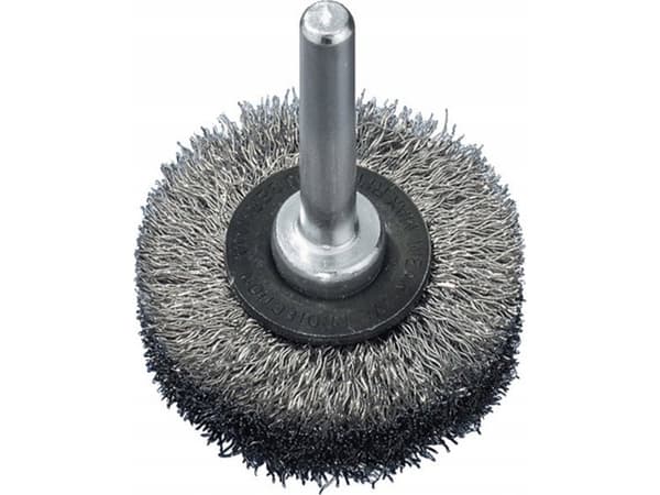 Abraboro Hjulborste 75x15 mm ABRABORO - vågig tråd, skaft