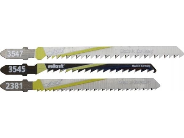 Wolfcraft 3 sticksågsblad handtag T: Wolfcraft