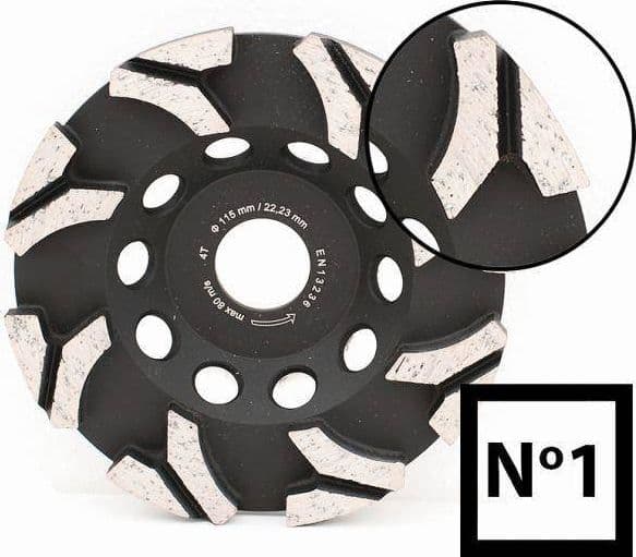 Abraboron timanttikiekko 125 x 22 N1 (AB12514001)