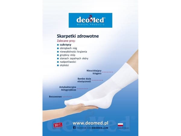 JJW MEDIC DEO LONG sukat pop.-harmaa 38-40 *)