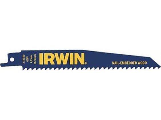 IRWIN sapelisahanterä 150mm 6 Z/CAL /Timber nauloilla (25kpl)