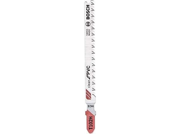 Bosch Special for Acrylic T 101 A - Sågblad - för polycarbonate, Perspex - 5 delar - längd: 100 mm