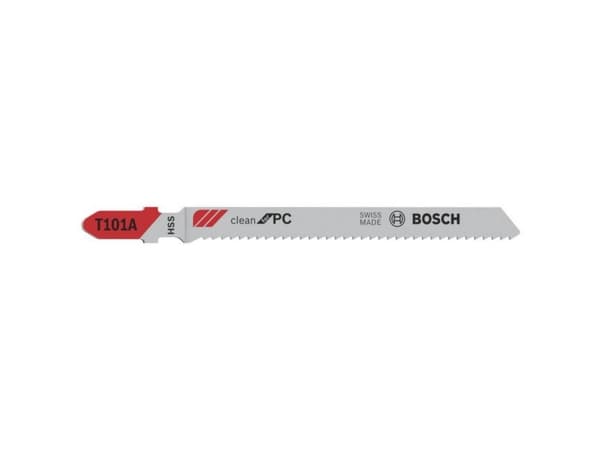 Bosch Special for Acrylic T 101 A - Sågblad - för polycarbonate, Perspex - 5 delar - längd: 100 mm