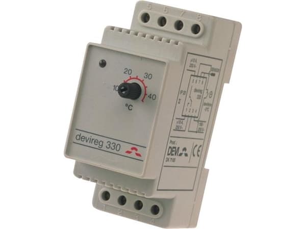 Termostat Devireg 330 +60°C - +160°C