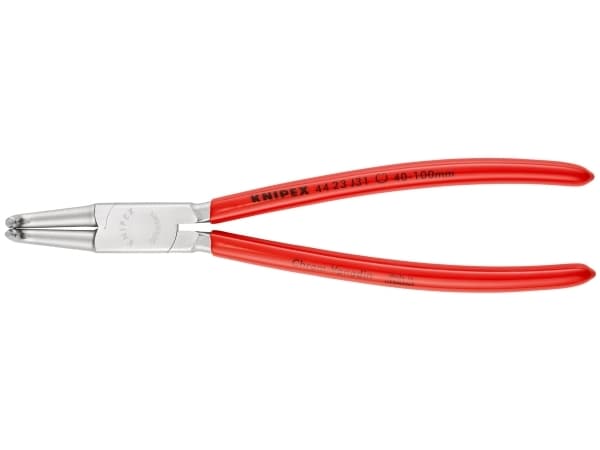 Knipex 44 23 J31, Låsringstång, Kromvanadinstål, Plast, Röd, 215 mm, 200 g