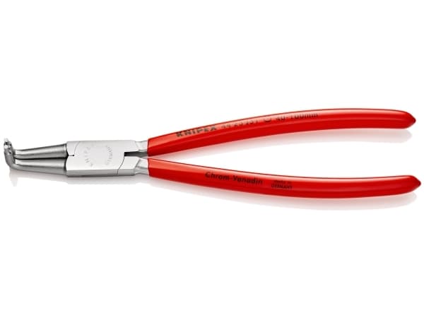 Knipex 44 23 J31, Låsringstång, Kromvanadinstål, Plast, Röd, 215 mm, 200 g