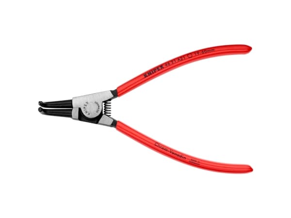 Knipex 46 21 A21, Lukkorengaspihdit, 1,8 mm, 6 cm, Terästä, Muovi, Punainen