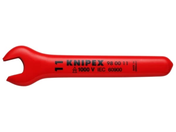 Knipex 98 00 11, Krom-vanadium-stål, Röd, 11 mm, 12 cm, 45 g, 1 stk