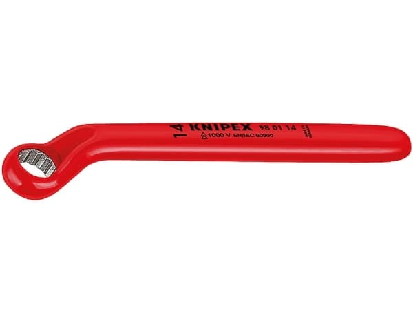 Knipex 98 01 19, Kromvanadiumstål, Röd, 19 mm, 225 mm, 245 g, 1 styck