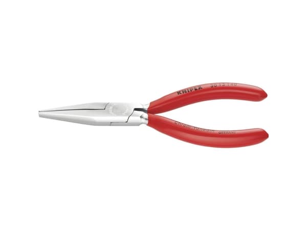Knipex 30 13 140, Nåletang, 4 mm, 4,2 cm, Krom-vanadium-stål, Röd, 14 cm