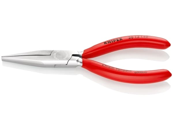 Knipex 30 13 140, Nåletang, 4 mm, 4,2 cm, Krom-vanadium-stål, Röd, 14 cm