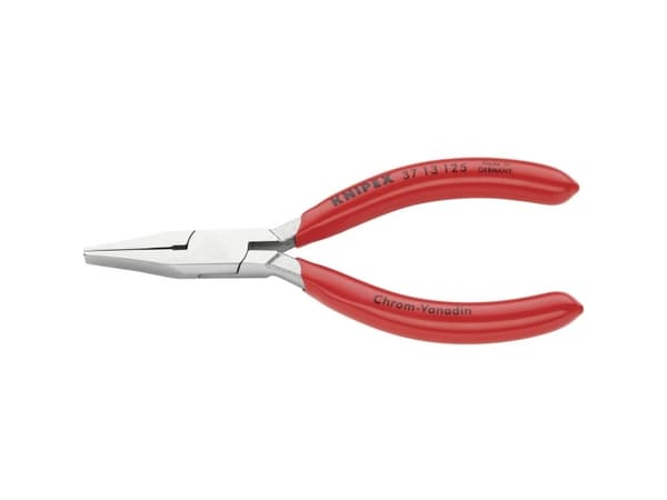 Knipex 37 13 125, Nesetang, 5,5 mm, 2,7 cm, Stål, Rød, 125 mm