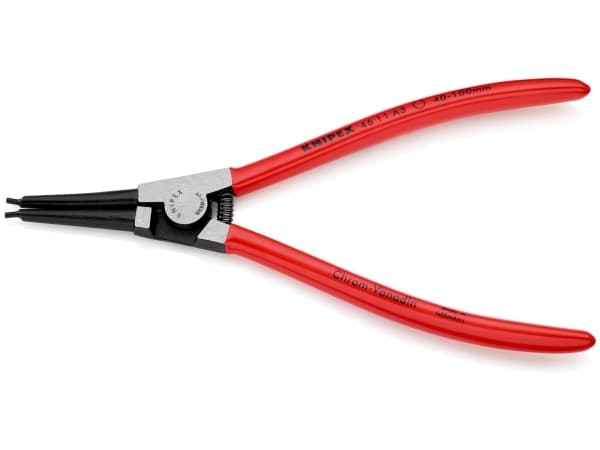 Knipex 46 11 A3 SB, Rosenkranstang, Støtbestandig, Dielektrisk, Stål, Plast, Rød, 42 mm
