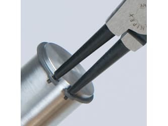 Knipex 46 23 A21, Låsringstång, Kromvanadinstål, Plast, Röd, 170 mm, 132 g