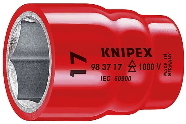Knipex 98 37 14, Yksittäinen kohde, Pistorasiasovitin, Kromivanadiiniteräs, 14 mm, 1 kpl