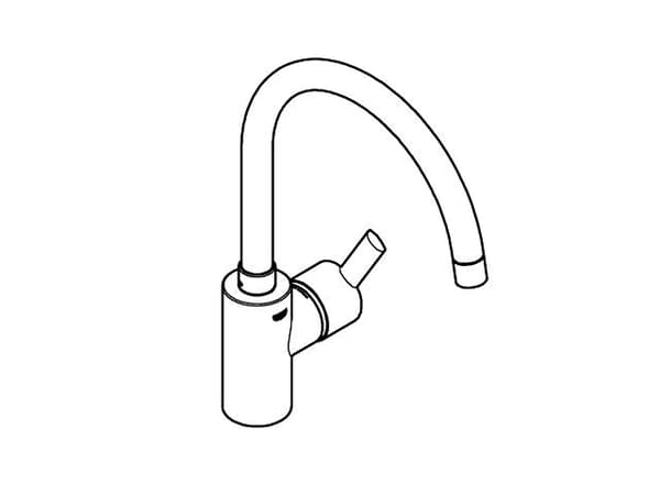 GROHE 32670DC2, Baderomsvask