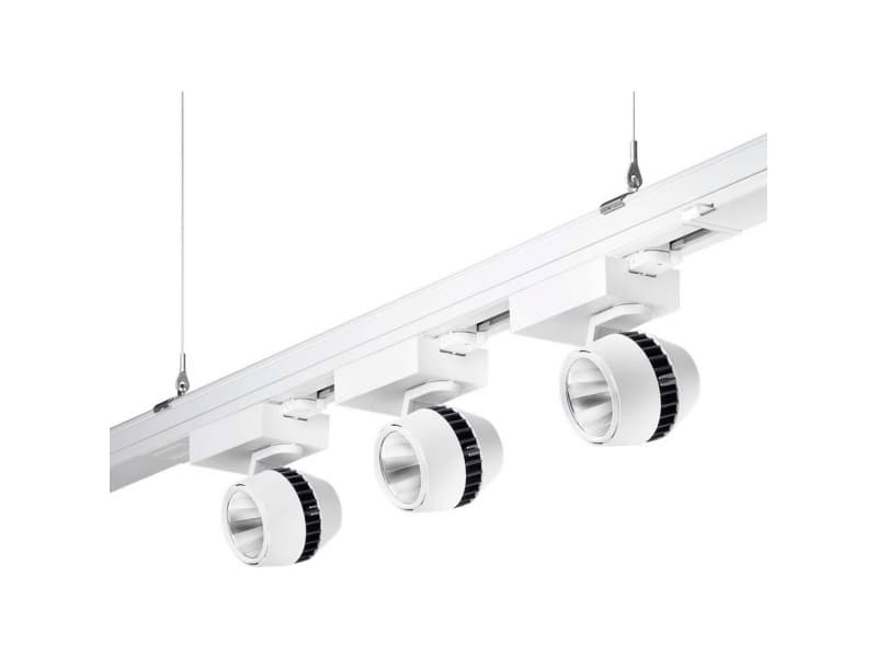 Trilux 7283500 7650 3PH L150 01 NO Højvolt-skinnesystem-komponenter Hvid