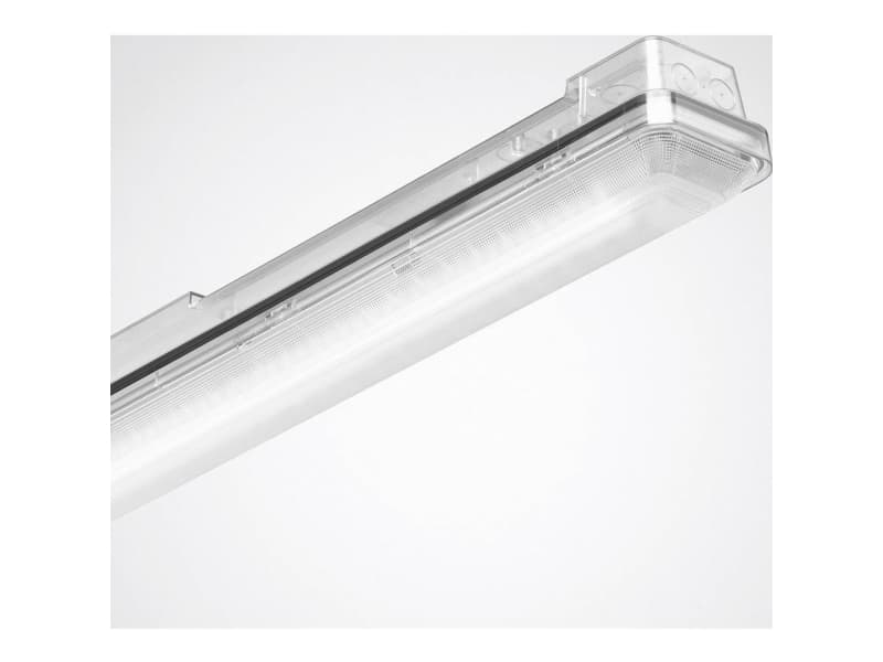Trilux AragF 12 P #7424840 LED-Fugtrumslys LED (RGB) 47 W hvid Grå