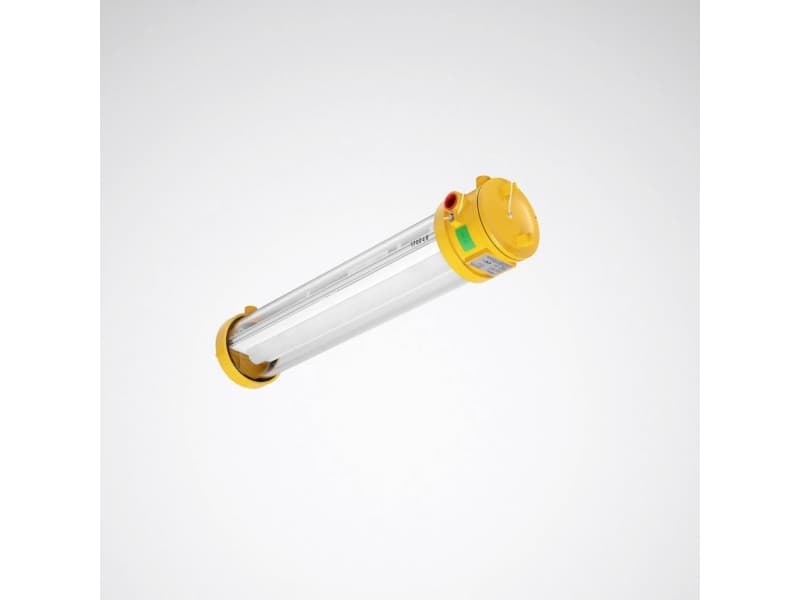 Trilux Kratex HE #7780940 LED-rørbelysning LED (RGB) 25 W hvid Gul