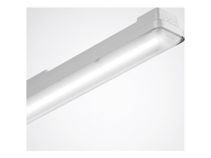 Trilux AragF 12 P #7423851 LED-Fugtrumslys LED (RGB) 35 W hvid Grå