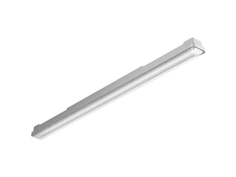 Trilux OleveonF 12 #7663040 LED-Fugtrumslys LED (RGB) 49 W hvid Grå