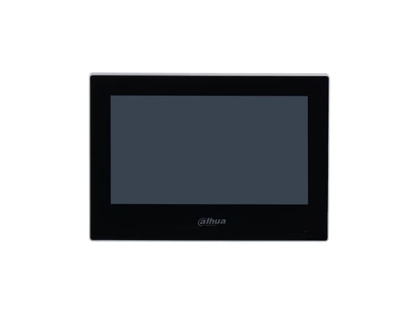 Dahua Technology VTH2621GW-WP, skjerm, svart, Dahua Europe, akrylonitrilbutadienstyren, polykarbonat (PC), overflate, 17,8 cm (7")