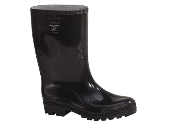 Lahti Pro Miesten keskikorkeat kumisaappaat koko 44 PVC OB sort - L3070144