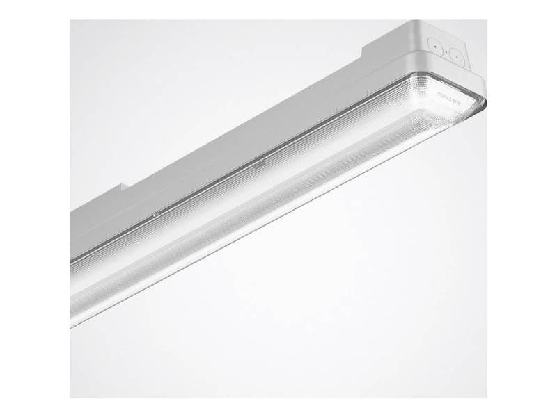 Trilux AragF12P-W40-840ETPC LED-Fugtrumslys LED (RGB) 27 W hvid Grå