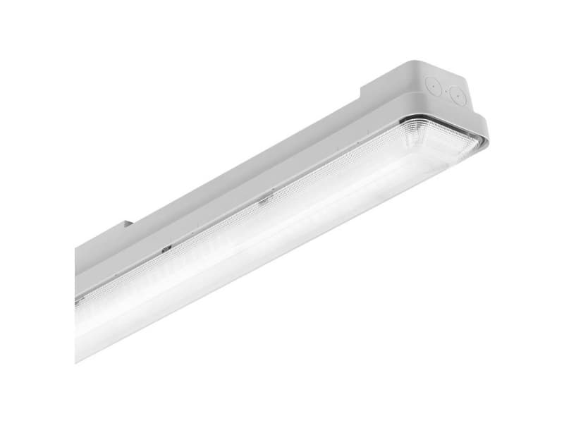 Trilux AragFHE 15 #7592340 LED-Fugtrumslys LED (RGB) 62 W hvid Grå