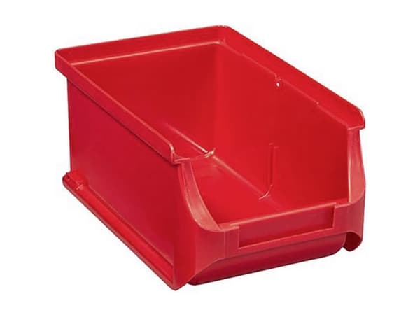 Allit ProfiPlus Box 2, Förvaringslåda, Röd, Rektangulär, Polypropylen (PP), Monokromatiskt, Universal
