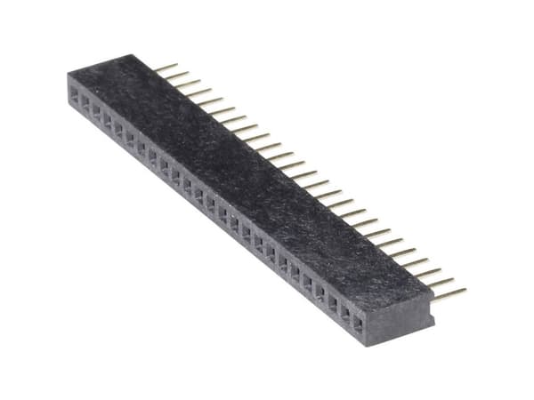 TRU COMPONENTS Holkkiluettelo (vakio) Rivien lukumäärä: 1 Nastojen lukumäärä per rivi: 25 1580890 1 kpl