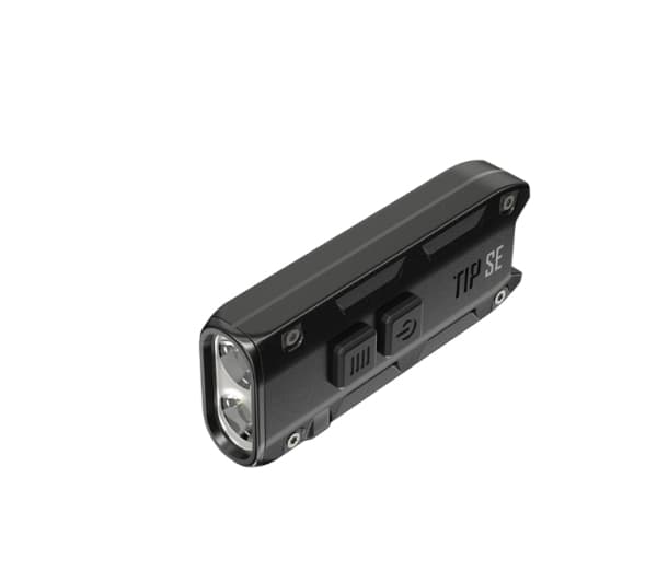 Nitecore TIP SE, Käsikokoinen taskulamppu, Musta, Polykarbonaatti (PC), Painikkeet, 1 m, IP54